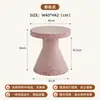 Mesa auxiliar de madera maciza de lujo ligero, mesa redonda pequeña, mesa de discusión simple y moderna, mesa de centro redonda, mesa de esquina para sofá de sala de estar estilo crema