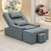 Sofá para Salón de Uñas y Pestañas, Sillón Reclinable, Tina para Pies, Pedicura, Limpieza de Oídos, Baño, Cama de Masaje para Pies, Sofá de Masaje para Pies, Cama de Masaje Eléctrica