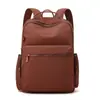 [Fux Colorido] Mochila Sencilla de Nylon para Niñas, Mochila Ligera de Viaje para Viajes y Uso Diario
