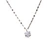 Nuevo Collar de Diamante de Zirconia Individual Estilo Coreano para Mujer, Moda Retro, Cadena de Clavícula Simple y Elegante, Joyería Artística de Moda