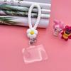 Pulsera de Silicona Funda de Teléfono Correa de Muñeca Anillo de Mano Llavero Correa para Teléfono Cadena para Colgar Correa para el Cuello Diseño de Flor