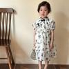 Conjunto de Roupa Tang Infantil, Novo Estilo Chinês, Roupa de Performance Hanfu para Meninos, Novo Modelo de Verão 2026, Vestido para Bebês Meninas