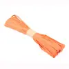 Vendas diretas da fábrica DIY feito à mão ráfia artesanato corda de papel multicolorida corda trançada ráfia colorida 20 metros