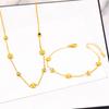 Colar de camélia oca embutida em diamante estilo coreano grama da sorte amor flor em forma de diamante titânio aço clavícula corrente pingente de jóias simples