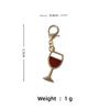 Llavero de Mariposa Retro Americano Moderno Genial Estilo Chica Caliente Milenial Colgante para Bolso Dulce Genial Accesorios para Zapatos Decoraciones para Zapatos
