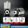 M-3Au-4 Mini Giro Rápido 5Alu-6 5F/N/B/Jd M-5Hl-6 Conector Neumático Micro Recto con Rebabas