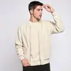 Nuevo suéter cárdigan de punto 2026 para hombre, estilo coreano nuevo para primavera y otoño, moderno, versátil, casual, corte holgado, chaqueta con cremallera, a la moda