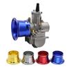 Motocicleta FCR Nibi PWK27PE28 30 carburador interfaz CNC bocina filtro de aire 50mm copa colectora de aire