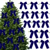 Decorações de Laços de Veludo para Atmosfera de Natal, Laços de Veludo Multiestilo para Decorações de Pendurar em Casa