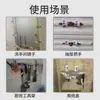 Papel de posicionamiento adhesivo auxiliar sin clavos para pegar colgante de hardware estante de almacenamiento sin perforaciones pegatina adhesiva de fijación a juego