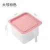 Caja de Almacenamiento de Plástico Transparente Sellada para Refrigerador con Asa, Contenedor de Almacenamiento de Granos para Cocina, Caja de Almacenamiento de Alimentos