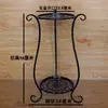 Estilo Europeo Hierro Forjado Soporte para Flores de Pie Balcón Interior Colgante para Potos Estante para Macetas Sala de Estar Soporte Grande para Flores Estante para Cestas de Flores Acero Inoxidable
