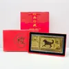2026 Año del Caballo Billete de Oro Sobre Rojo Dinero de la Suerte Éxito Instantáneo Lámina de Oro Imitación Billete de Caballo de Cien Yuan Evento de Colección Conmemorativa Regalo