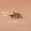 Venta caliente tridimensional Zodiac latón Zodiac colgante llavero latón llavero de coche de latón productos con colgante de cobre