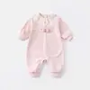 Ropa de Bebé, Ropa de Otoño, Monos para Bebé Recién Nacida, Ropa para Salir de Bebé Rosa Súper Linda y Tierna, Ropa de Primavera y Otoño