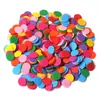 Accesorios para joyería DIY junta no tejida tela de fieltro disco de fondo redondo soporte para flores hecho a mano soporte soporte parche