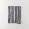 Polainas Melard Marrón Holgadas de Invierno Tejidas con Dobladillo Dividido Calcetines Térmicos Elegantes Polainas Adelgazantes para Combinar con Zapatos de Cuero