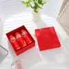 Festival de Mediados de Otoño Orquídea Phalaenopsis Caja de Regalo Negra con Tapa y Base Caja de Recuerdos para Dama de Honor Caja de Regalo para Mejor Amigo Caja de Embalaje para Regalo de Cumpleaños