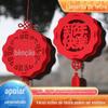 Decorações de Lanternas de Ano Novo e Festival da Primavera para Shoppings, Paredes de Exposição, Salas de Estar, Arranjos de Cenas Estilo Chinês, Enfeites Pendentes, Pendentes de Tecido de Feltro