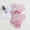Ropa interior para niños y niñas, bóxer triangular de algodón puro, clase A, para comercio exterior, 2023