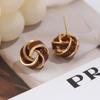 Pendientes Maillard de plata S925 con diseño de gota esmaltada, con pasador para oreja, estilo nicho, para mujer, estilo extranjero, ligeros, de lujo, de alta gama.