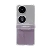 Funda de teléfono con purpurina de tres etapas para PC es adecuada para Huawei P50 Poctket/S comercio exterior Funda plegable Pocket 2