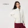 Blusas para Mujer, Modal Lenzing Hueco Sexy Otoño e Invierno Nueva Chaqueta Corta con Cremallera y Solapa que Ceñe la Cintura