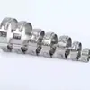 Abrazadera de oreja única de acero inoxidable 304 para mangueras de líneas de combustible y aceite automotrices, abrazadera de manguera de oreja única reforzada