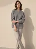 Abrigo de Lana Estilo Béisbol Otoño/Invierno 2026 con Cuello Alto, Chaqueta de Lana Talla Pequeña para Mujer, Lana de Doble Cara, Casual y Versátil