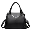 Bolsas de Mão para Mulheres de Meia-Idade Mais Vendidas no Exterior Novo Comércio Exterior Bolsa para Mãe de Grande Capacidade Couro Macio Bolsa de Ombro para Mulheres