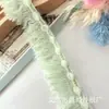 Nuevo Estilo Encaje de Borlas Suaves 3.5cm Hilo Pequeño Estilo Chanel con Flecos de Hilo Metálico Accesorios de Ropa Decoración DIY