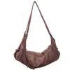 Nuevo bolso de mano retro de gamuza coreano 2026, bolso de hombro simple y exquisito para mujer, estilo otoño e invierno, adecuado para ir al trabajo