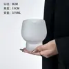 Taza Minimalista de Barriga Redonda Diseño de Nicho Mate Taza para Jugos Taza para Bebidas Frías Taza de Vidrio Taza para Leche Taza para Café