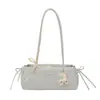 Bolsa Pequena Retro Texturizada de Luxo para Mulheres 2026 Novo Modelo Versátil Bolsa de Ombro para o Dia a Dia Bolsa de Mão Fashion Bolsa Baguette