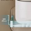 Soporte de Monitoreo Estante de Almacenamiento de Pared sin Clavos Exterior Cámara sin Perforaciones Interior Estante para Router Montado en la Pared