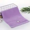 Nueva Toalla Bordada de Algodón Puro para Niños Toalla de Baño Diaria para Bebé Suave Absorbente Toalla Bordada para Niños Fabricante Venta al por Mayor