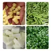 Cortador de verduras multifuncional para comedores, restaurantes y hoteles, rallado, rebanado y corte en cubos automático y rápido de frutas y verduras, equipo comercial