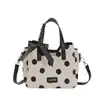 Bolso de mano de gran capacidad con lunares para mujer, nuevo bolso de hombro de moda 2026, bolso cruzado de nicho estilo coreano