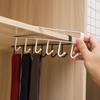 Armário de Ferro Forjado Rack de Armazenamento de Seis Ganchos Armário Suspenso Gancho em Linha Gancho Clipe de Cozinha Gancho de Chapa de Ferro Estilo Moderno Minimalista