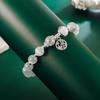Ojo de Gato Blanco Piedra Lunar Gris Retro Marca Fu Pulsera de Hielo para Mujer Estilo Mori Hada 2022 Estilo Nuevo Temperamento de Alta Gama
