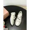 Primer Encuentro Estacional Aumentador de Altura 5.5cm Zapatos de Cuero Pequeños Versátiles Poco Profundos Estilo Ballet para Mujer con Lazo Mary Jane