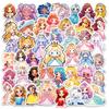 60 Pegatinas de Princesas de Dibujos Animados para Niñas, Pegatinas Lindas para Cuadernos, Botellas de Agua, Pegatinas Decorativas de Graffiti Impermeables