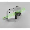 En stock caja de cambios de ángulo de inversión de 90 grados relación de velocidad 1:1 caja de engranajes cónicos helicoidales pequeña de 15 mm de diámetro de eje