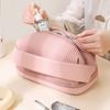 Ins Bolsa Cosmética New Toast para Mujer de Gran Capacidad Portátil para Viaje Almacenamiento Bolsa de Lavado Sentido Avanzado Bolsa de Almacenamiento de Doble Capa