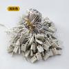 En stock Cuerda para Colgar Bloque Pequeño Universal Etiqueta Colgante Cuerda para Colgar Etiqueta Colgante Línea de Etiqueta Cuerda Etiqueta Colgante de Enchufe Único Enchufe Reutilizable