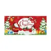 Fábrica de Comercio Exterior Transfronterizo de Amazon Tela Colgante de Fondo Navideño Pancarta de Puerta Cubierta de Puerta Decoración Pareados Decoración Festiva Personalización