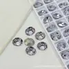 Wuzhou K9 Super Brilhante 8X10 Forma de Ovo de Pombo Strass 1:1 Réplica de Acessórios para Nail Art Huazi Pontiagudos de Fundo Decorativo DIY