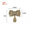 Acessórios de Bagagem DIY Acessórios de Bolsa Tecida Hyuna Nova Fivela Decorativa de Pérola Diamante Ferragens Atacado Pontual