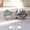 Pajarita para Hombre Boda Novio Padrino Banquete Fiesta Cabeza Plana Pajarita Vestido Formal Casual Negocios Caballero Doble Corbata