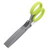 Venta al por mayor de fábrica tijeras de cocina cocina acero inoxidable cebollín de cinco capas tijeras domésticas tijeras de cebollín multicapa